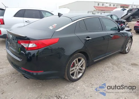 2013 Kia Optima Sx из США, поврежденный, VIN 5XXGR4A66DG106973